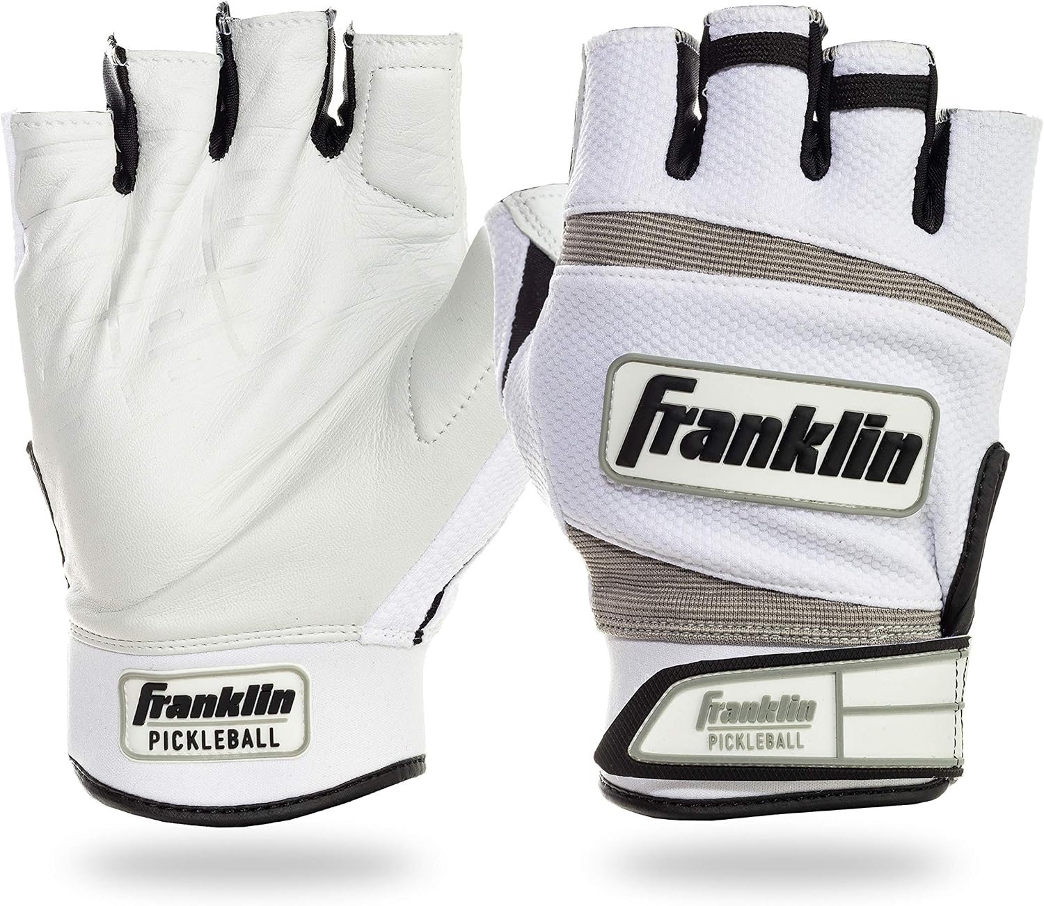 Franklin Sports Adult Pickleball Gloves – Men’s & Women’s – Right & Left Hand – White